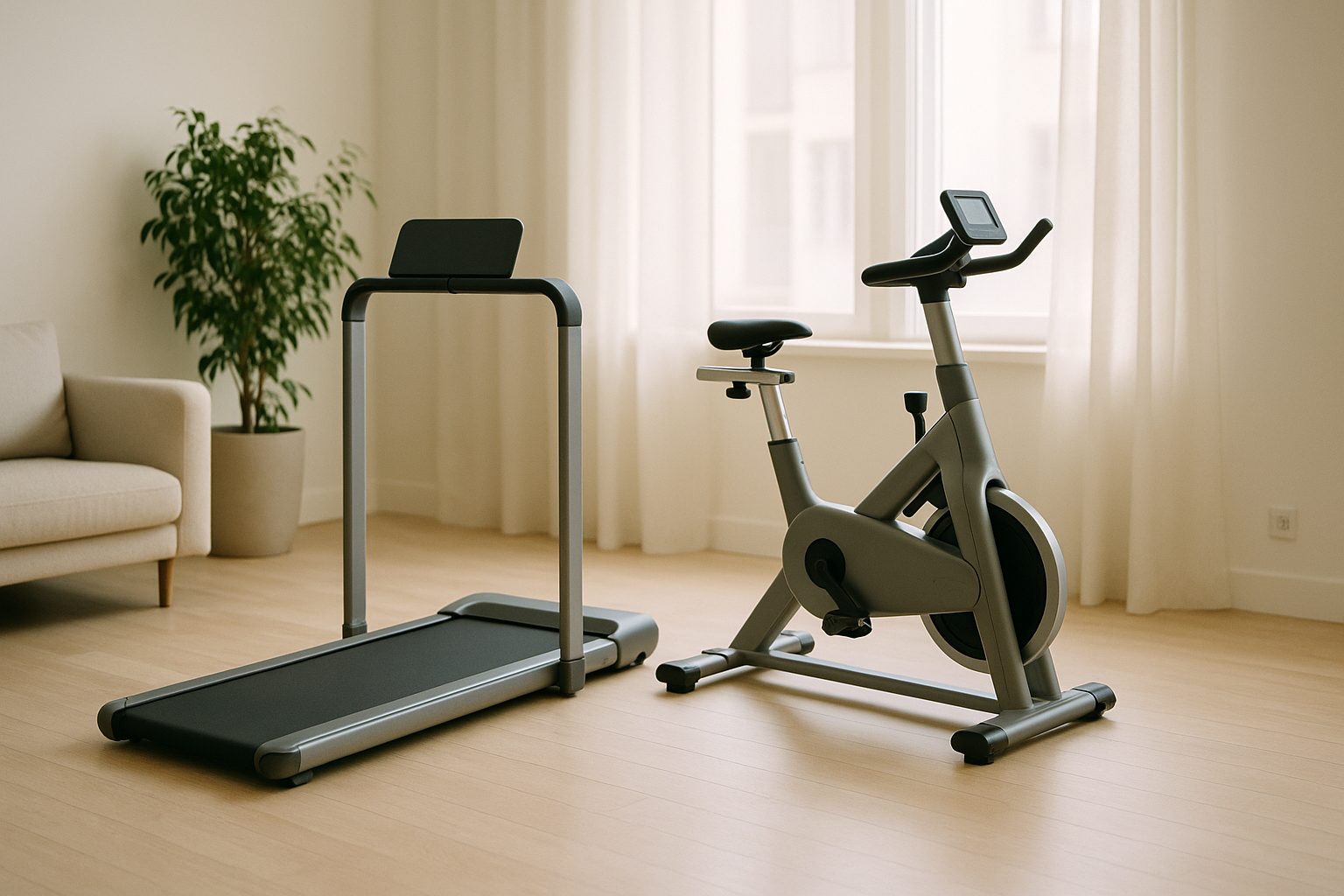Laufband oder Ergometer: Was Heimtraining an Strom kostet